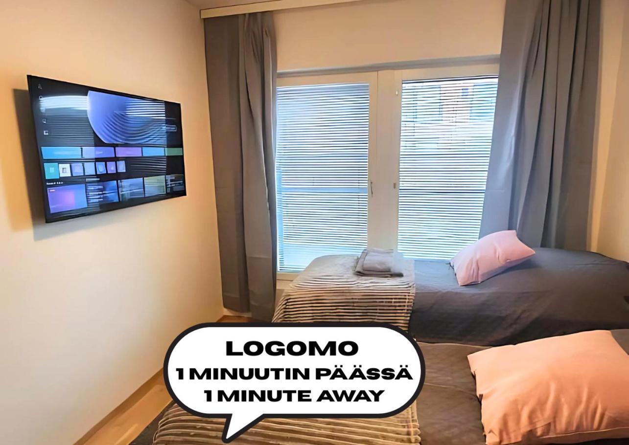 Apartment Laadukas Kalustettu Yksioe Logomolla 1-2hloe *
